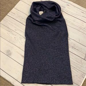 Dolce & Gabbana Purple Sparkle Sleeveless Top